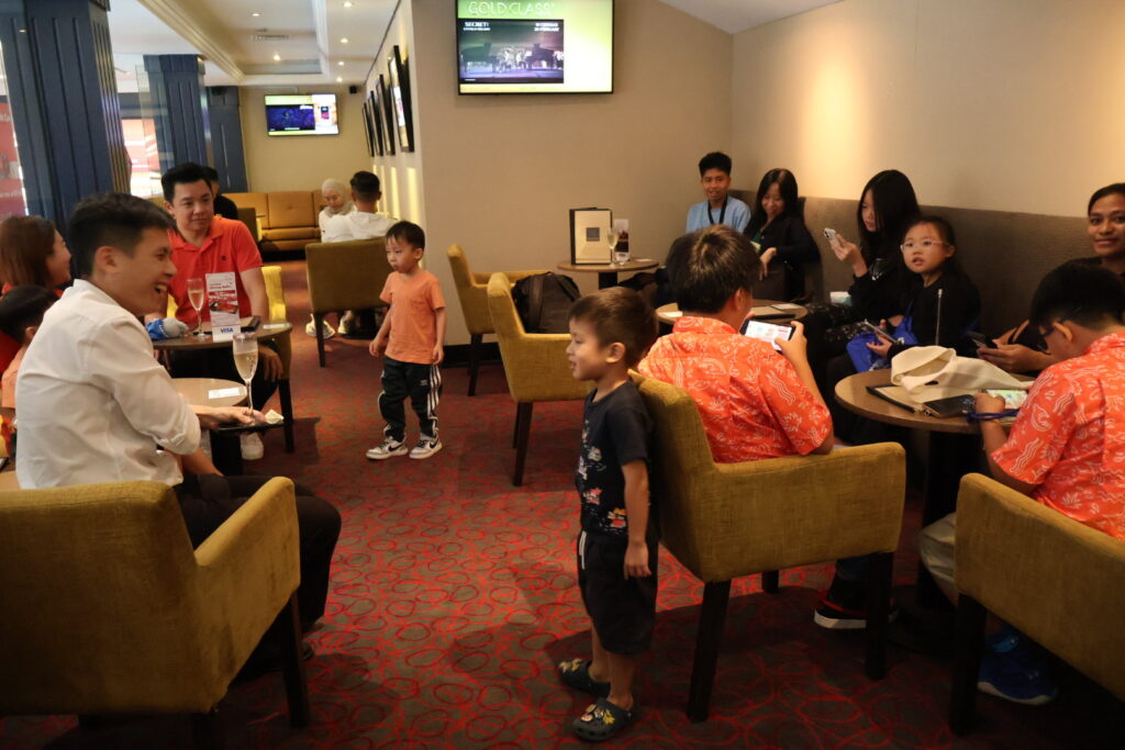 ASCLE Movie Night with families.